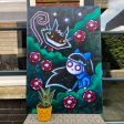 Alice in the Rose Bushes 70x100cm Painted Canvas Online Hot Sale