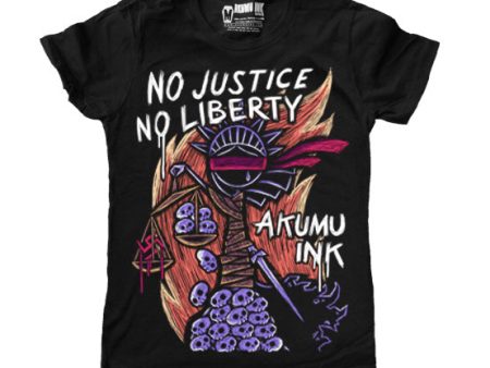 NO Justice NO Liberty Women Tshirt For Sale