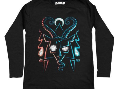 Baphomet s Curse Men Long Sleeve Tshirt Supply