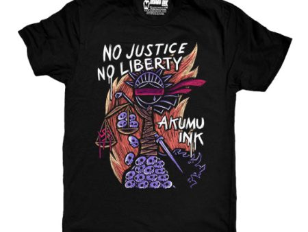 NO Justice NO Liberty Men Tshirt on Sale