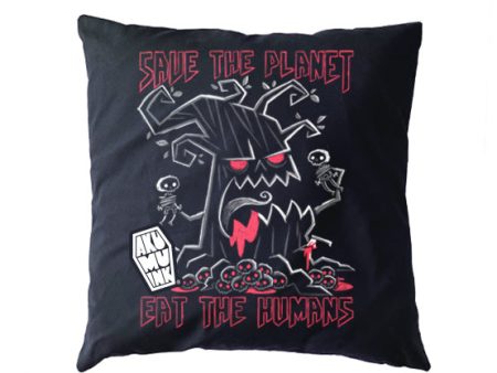 Eat The Humans Pillow Case on Sale