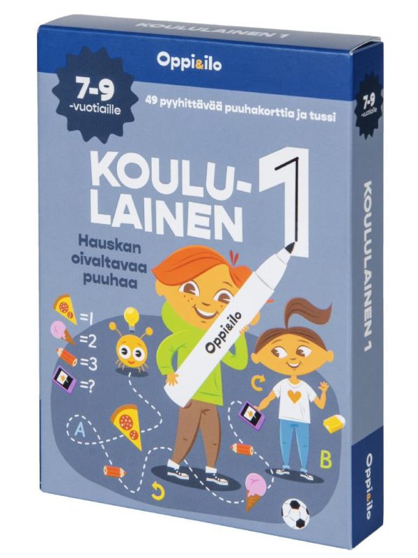 Koululainen 1 -puuhakortit 7-9 v Discount