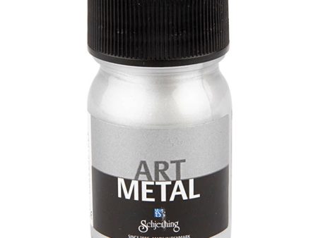 Askartelumaali 30 ml hopea, Art Metal For Cheap