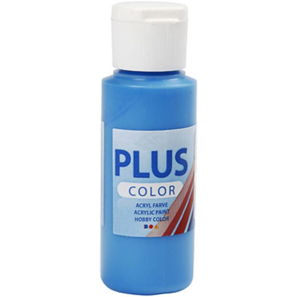 Askartelumaali 60ml sininen Plus Color Discount