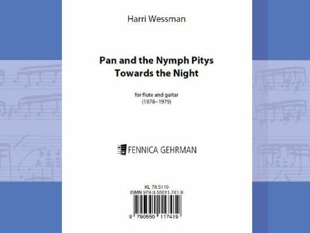 Pan and the Nymph Pitys - Towards the Night for flute and guitar - Playing score (1978 - 1979) Online now