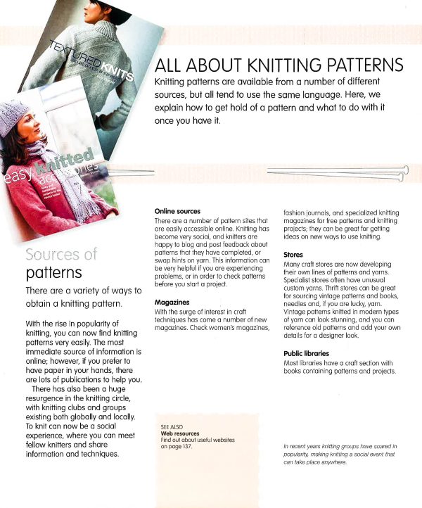 How To Use Adapt & Design Knitting Patterns For Cheap