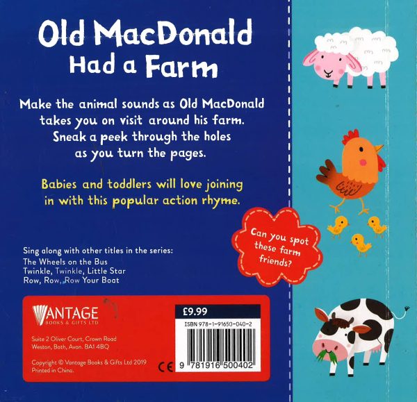 Old Macdonald Had A Farm (Sneak-A-Peek) Cheap